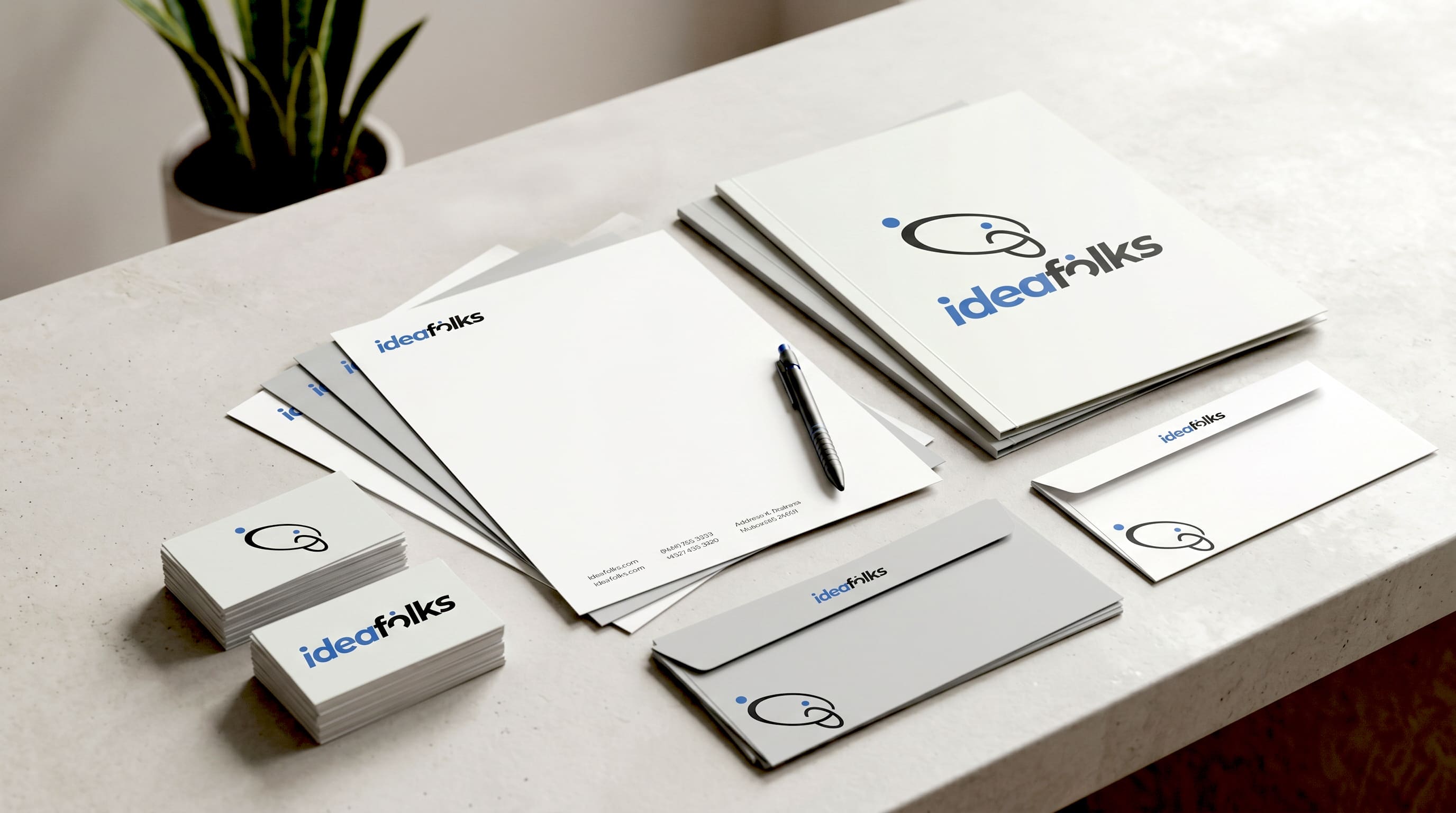 Branding Agency corporate identity design and branding by Idea Folks