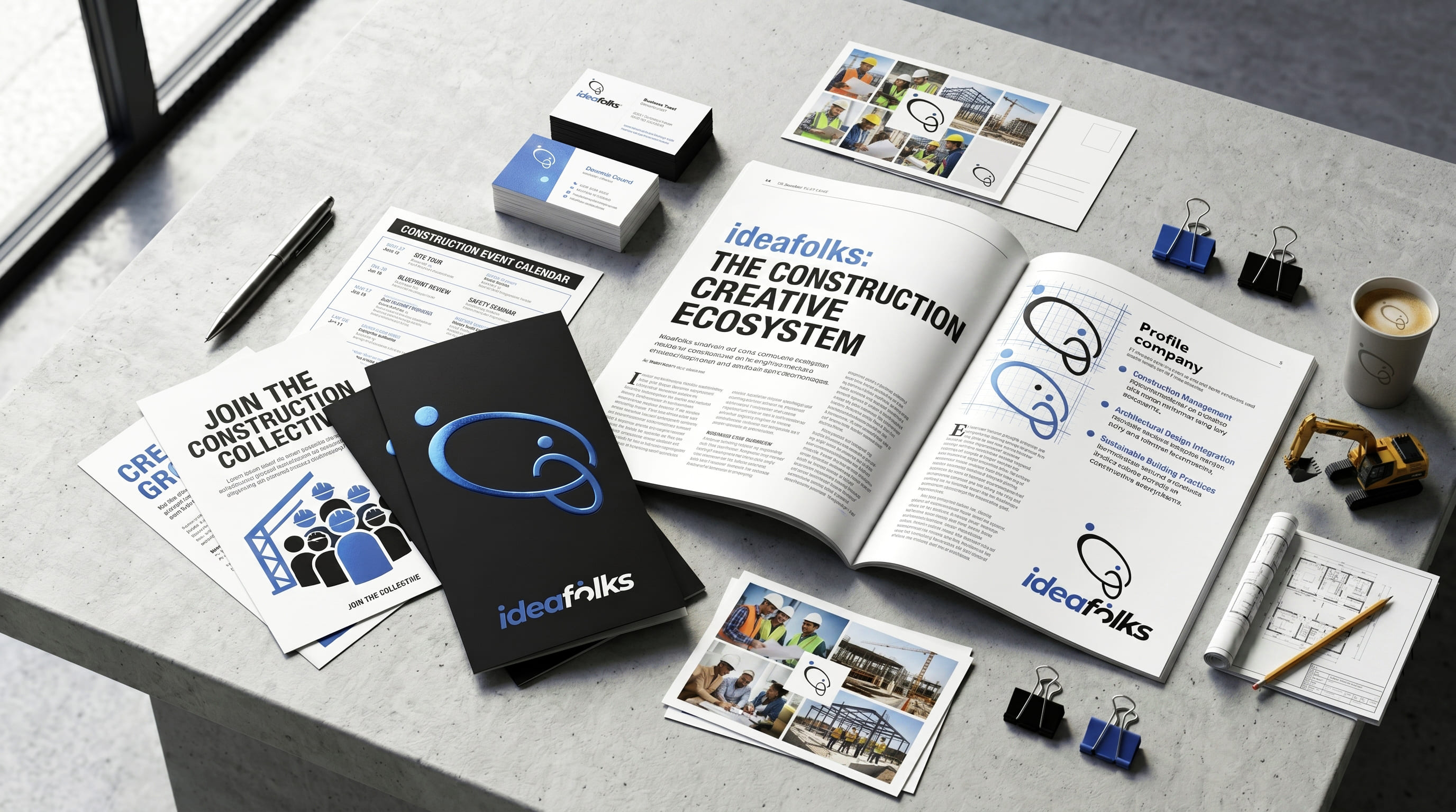 Creative and corporate branding design by Idea Folks Branding Agency